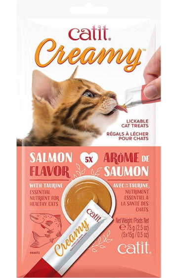 Catit Creamy Lickable Cat Treats 5pk