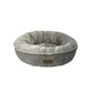 Ethical Pet Embossed Bone Round Gray Pet Bed Small