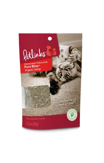 Petlinks Pure Bliss Organic Catnip 1oz