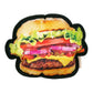 Territory Hamburger Dog Toy with Squeaker
