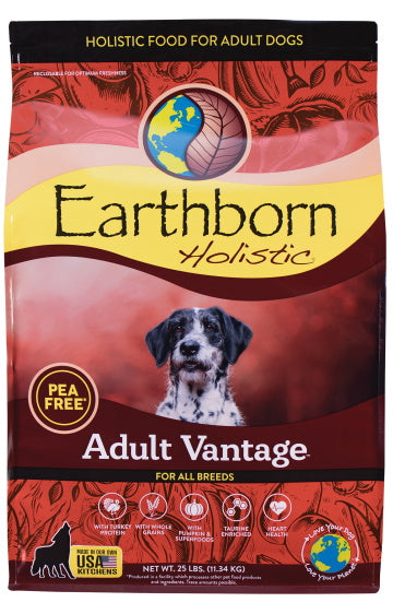 Earthborn Holistic Adult Vantage Pea Free Dry Dog Food