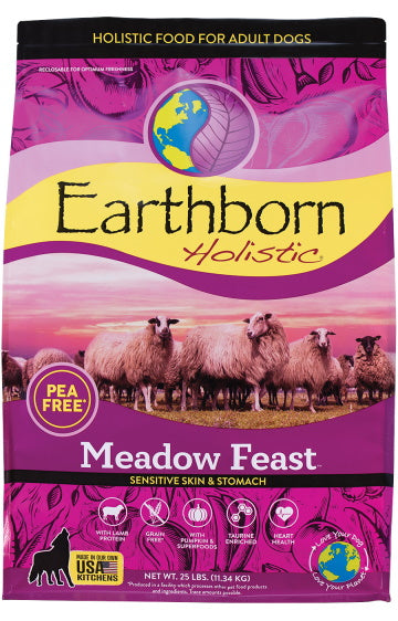 Earthborn Holistic Meadow Feast Grain Free Lamb Dry Dog Food