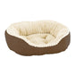 Ethical Pet Carved Plush Pet Bed Chocolate