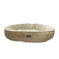 Ethical Pet Embossed Bone Round Taupe Pet Bed