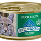 Blue Buffalo Wilderness Duck Recipe Canned Cat Food