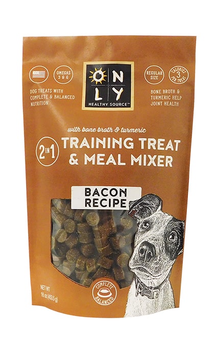 Only Healthy Source 2-in-1 Training Treat & Meal Mixer- Bacon Recipe