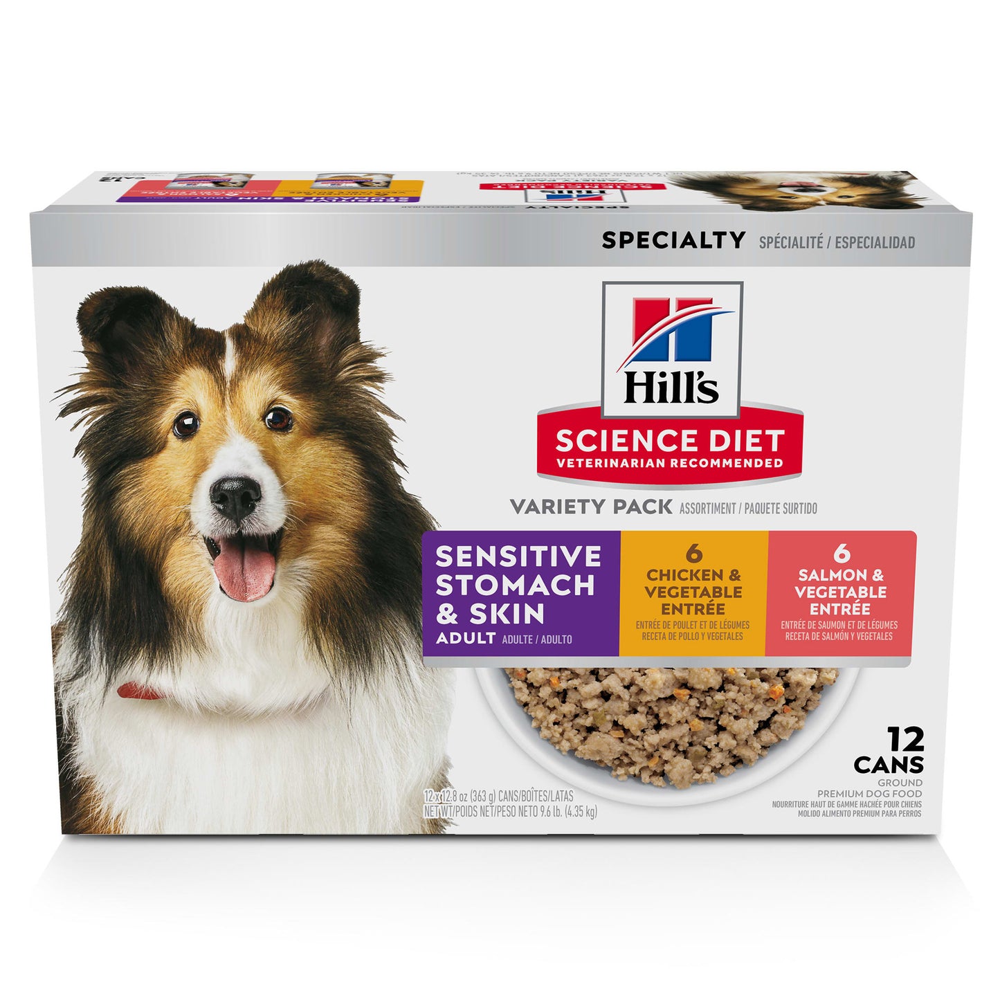 Science Diet Sensitive Skin And Stomach Variety Pack