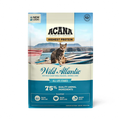 ACANA Grain-Free Wild Atlantic Saltwater Fish with Freeze-Dried Liver Dry Cat Food