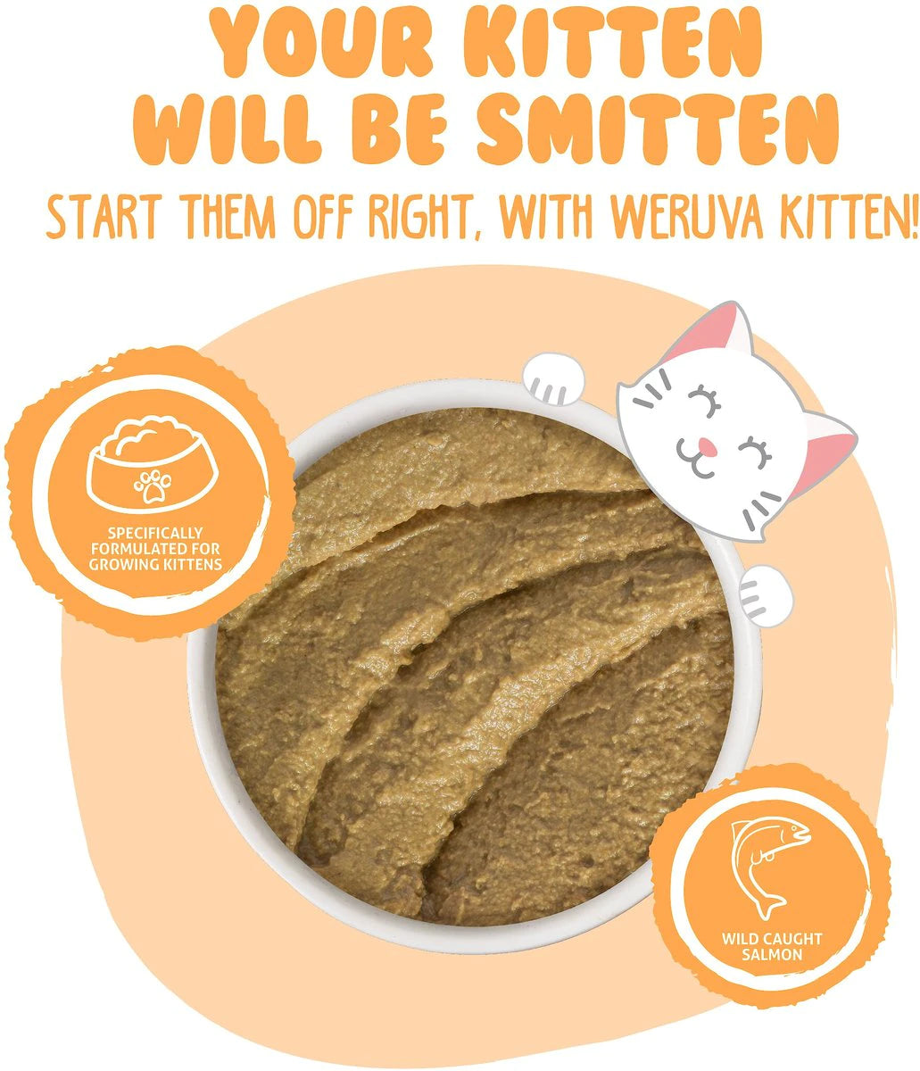 Weruva Tuna & Salmon Formula in a Hydrating Puree Wet Cat Food, 3-oz