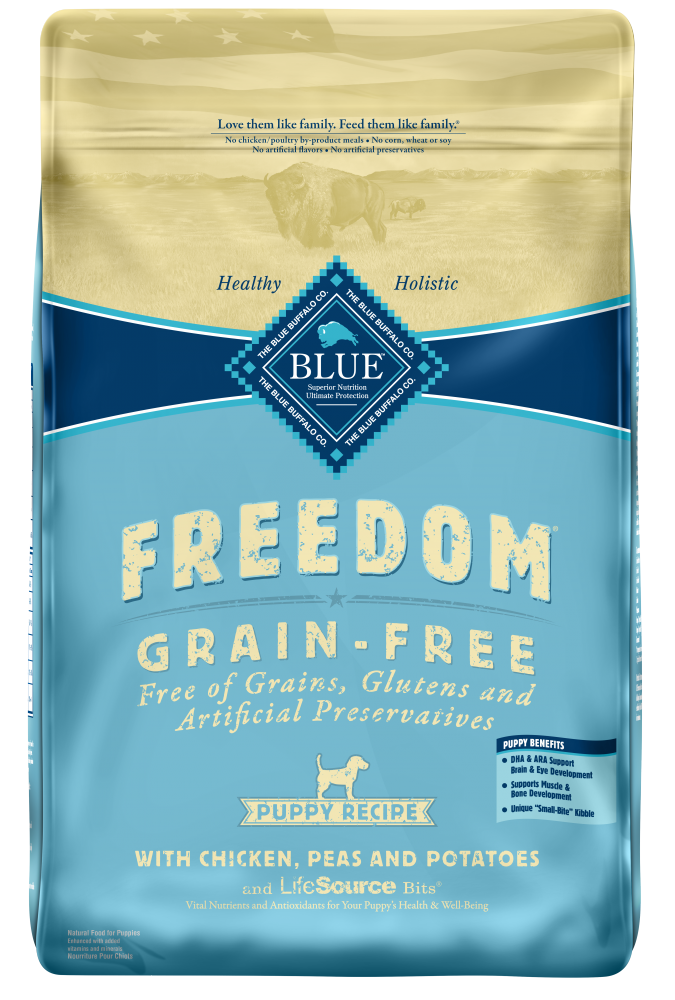 Blue Buffalo Freedom Grain Free Chicken Recipe Puppy Dry Dog Food