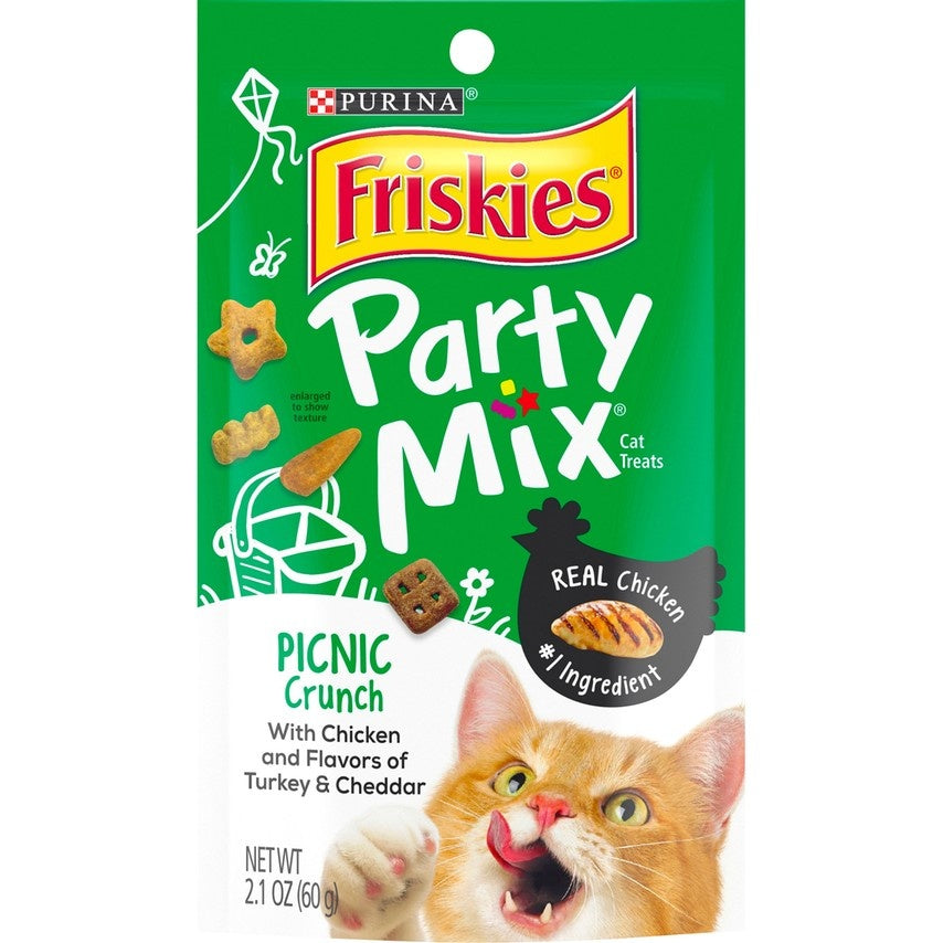 Friskies Party Mix Picnic Crunch Cat Treats