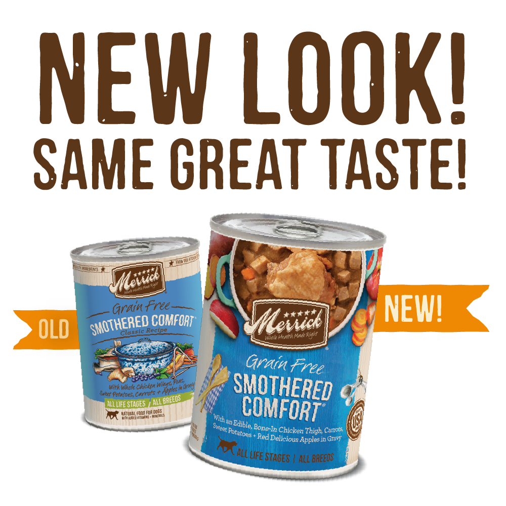 Merrick Grain Free Smothered Comfort Canned Dog Food