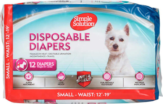 Simple Solution Disposable Diaper 12-Pack