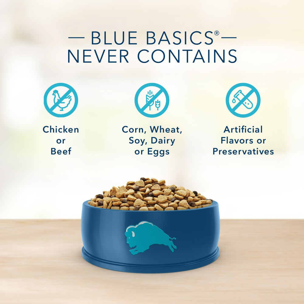 Blue Buffalo Basics Grain Free Adult Duck & Potato Recipe Dry Dog Food