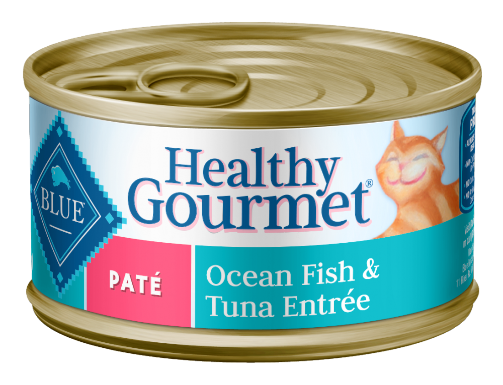 Blue Buffalo Healthy Gourmet Adult Ocean Fish & Tuna Entree Canned Cat Food
