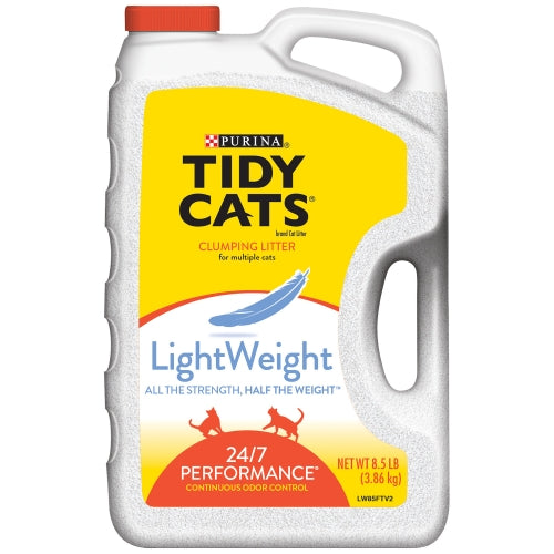 Lightweight cat outlet litter