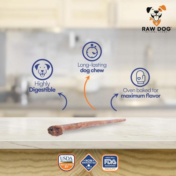 36" Bully Stick - Infographic - Raw Dog Chews