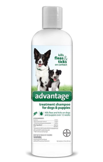 Bayer Advantage Treatment Shampoo for Dogs and Puppies
