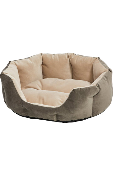 MidWest Tulip Style Dog & Cat Bed Gray