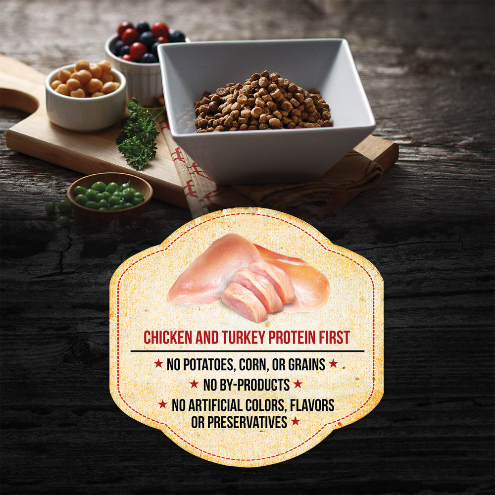 Fussie Cat Market Fresh Grain Free Chicken & Turkey Recipe Dry Cat Food