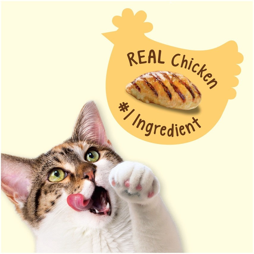 Friskies Party Mix Naturals Chicken Flavor Cat Treats
