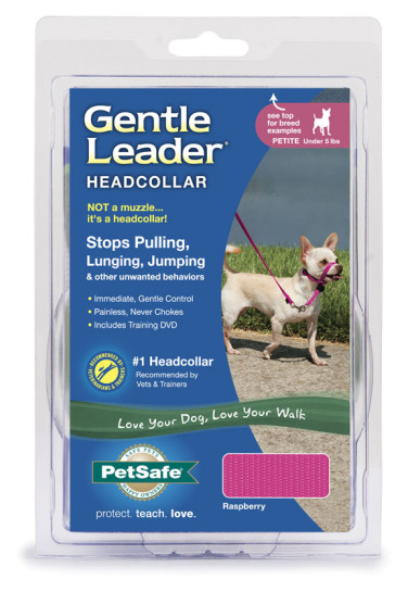 Petsafe Gentle Leader Quick Release Raspberry Headcollar for Dogs