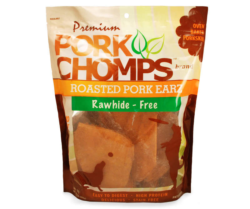 Premium Pork Chomps Premium Roasted Pork Ears Dog Treats