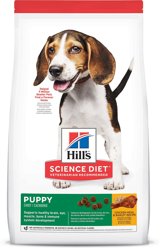 Hill's Science Diet Puppy Healthy Development with Chicken Meal & Barley Recipe