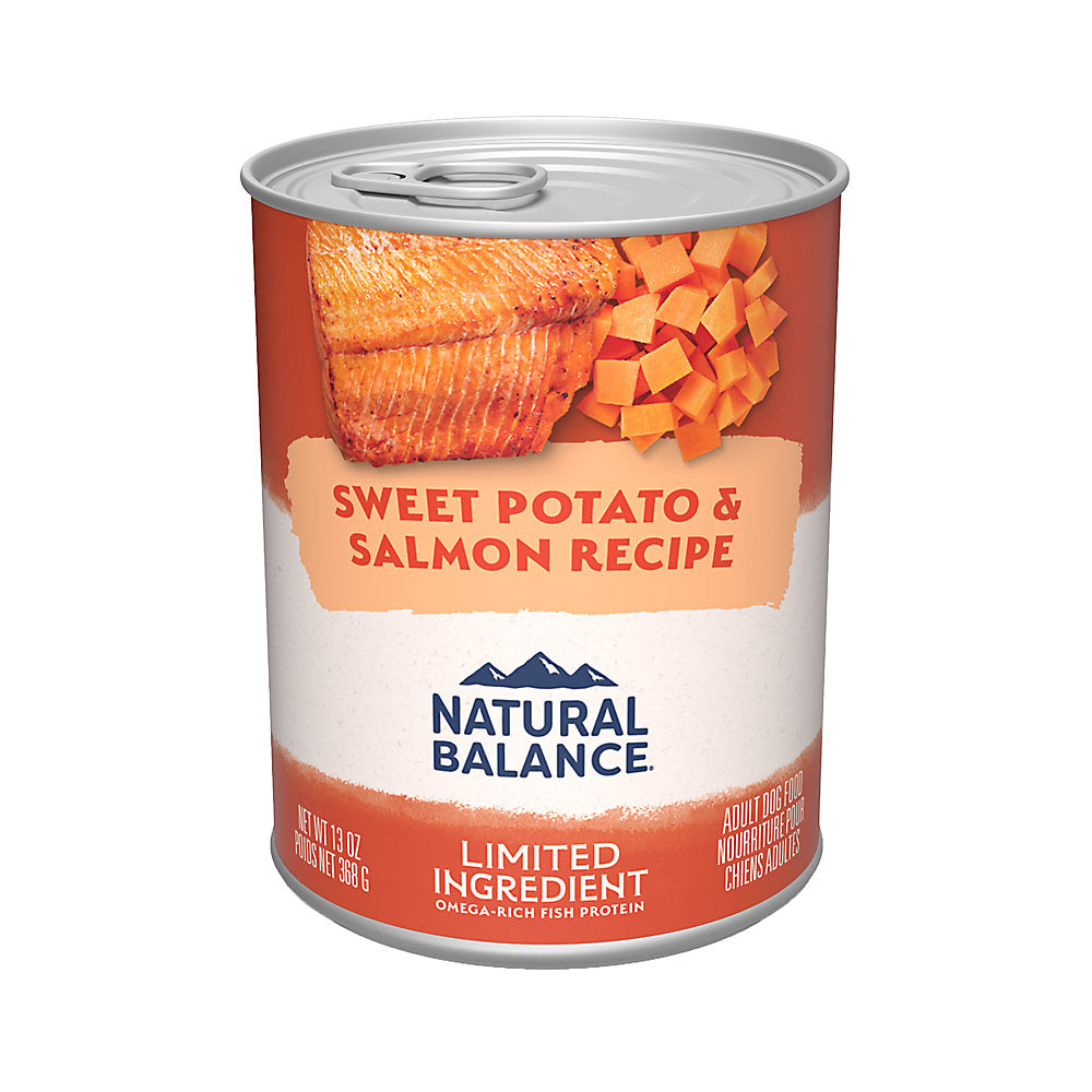 Natural Balance L.I.D. Limited Ingredient Diets Fish and Sweet Potato Canned Dog Food