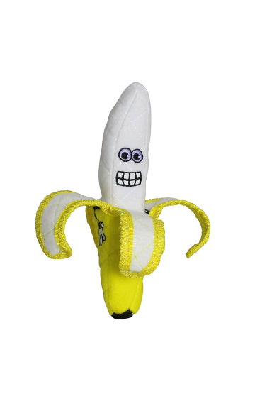 Tuffy Funny Food Banana Dog Toy