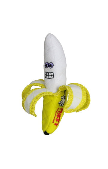 Tuffy Funny Food Banana Dog Toy