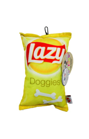 Spot Fun Food LAZY Doggie Chips Dog Toy