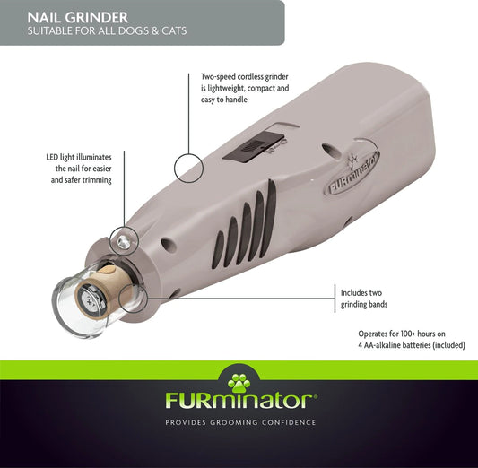 FURminator Nail Grinder For Dogs & Cats