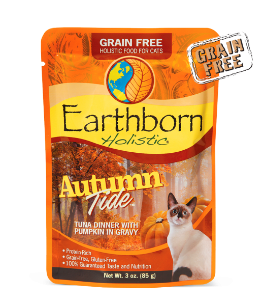 Earthborn Holistic Autumn Tide Cat Food Pouches