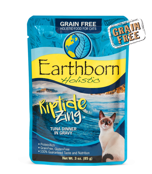 Earthborn Holistic Riptide Zing Cat Food Pouches