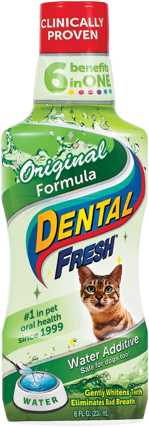 Dental Fresh Water Additive for Cats, Original Formula