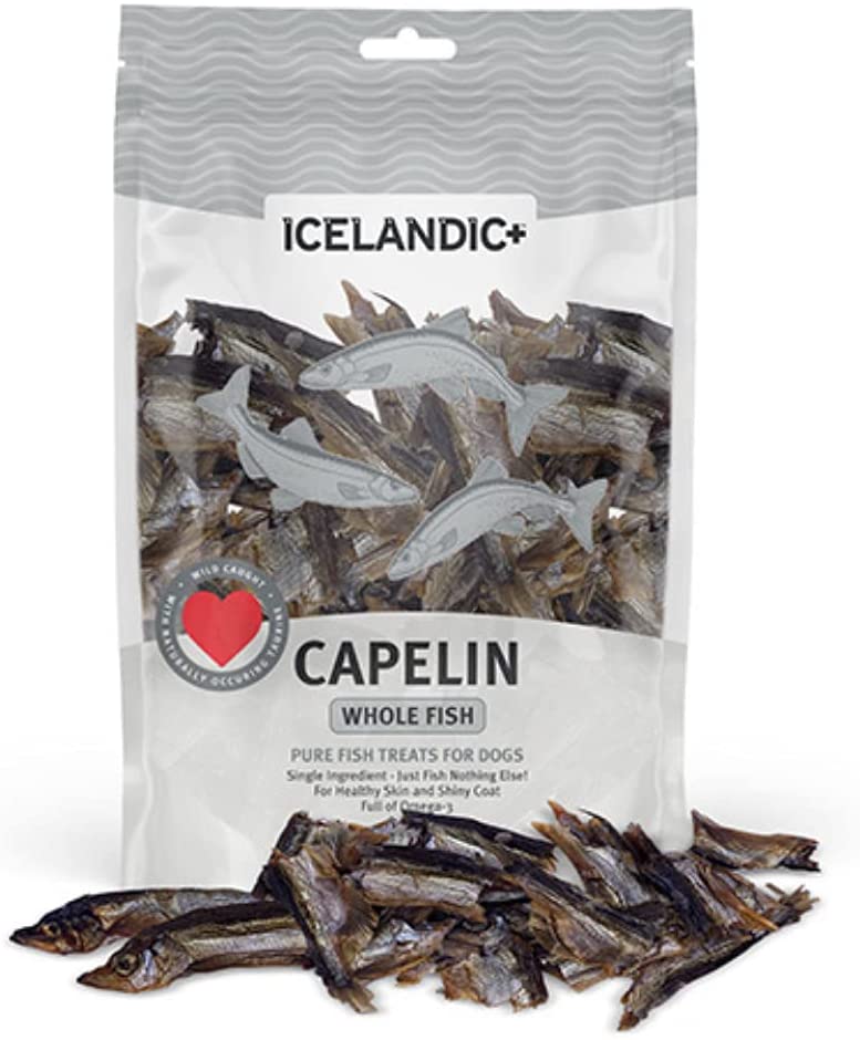 Icelandic+ Capelin Whole Fish & Pieces Dog Chew Treats