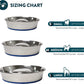 OurPets Durapet Premium Stainless Steel Slow-Feed Dog Bowl