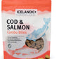 Icelandic+ All-Natural Dog Chew Treats Combo Bites Cod and Salmon