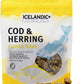 Icelandic+ All-Natural Dog Chew Treats Combo Bites Cod and Herring