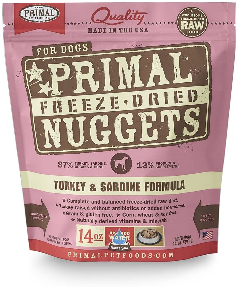 Primal Pet Foods Freeze-Dried Canine Turkey Formula