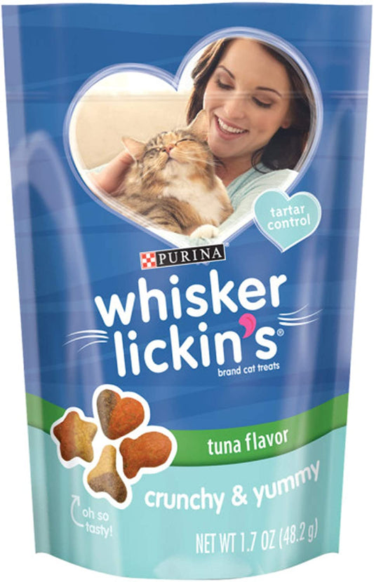 Whisker Lickin's Crunchy & Yummy Tuna Cat Treats 1.7 oz