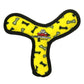 Tuffy Ultimate Boomerang Yellow Bone Durable Dog Toy