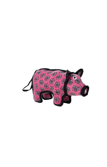 Tuffy Jr Barnyard Pig Dog Toy