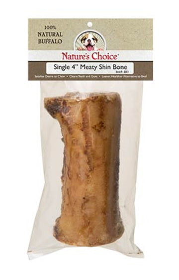 Loving Pets Nature's Choice 4" Meaty Shin Bone