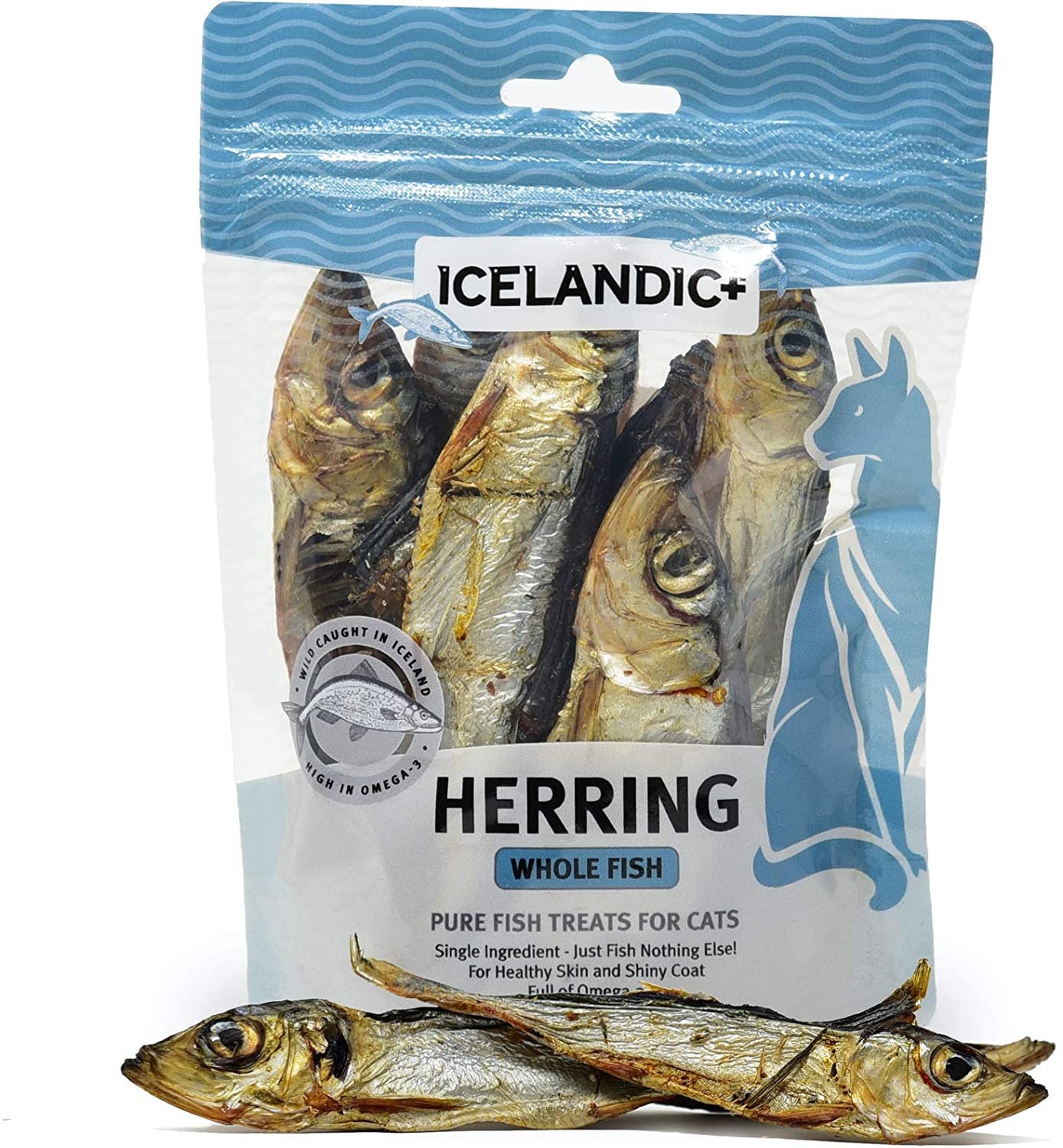 Icelandic+ All-Natural Cat Treats Whole Fish