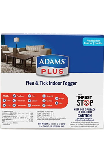 Adams Plus Flea & Tick Indoor Fogger