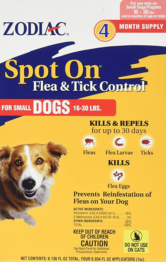 Zodiac Spot On Flea & Tick Control
