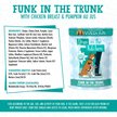 Weruva Dogs in the Kitchen Funk in the Trunk with Chicken Breast & Pumpkin Au Jus Grain-Free Dog Food Pouches, 2.8-oz