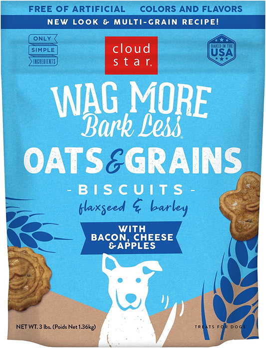 Wag More Bacon, Apple, And Cheese Treats 3lb
